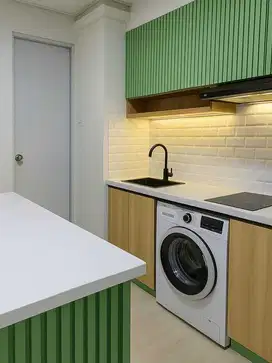 APARTEMEN BASSURA CITY! JUAL 3BR modif 2BR FURNISH ALAMANDA ATAS MALL