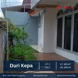 Disewakan Murah Rumah Tinggal Row 2 Mobil Duri Kepa Jakarta Barat