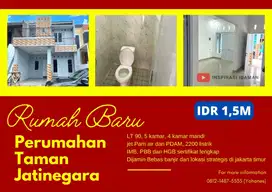 Rumah Baru Perumahan Taman Jatinegara