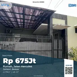 Rumah Dijual, Jl. Hercules, Jatisari, Jatiasih, Bekasi, Jawa Barat