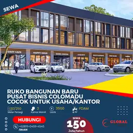 Ruko Bangunan Baru 3 Lantai Area Colomadu