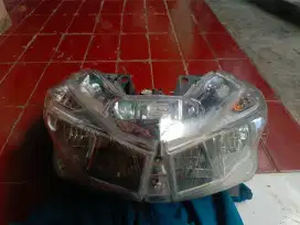 reflektor set lampu depan vario led old