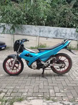 Satria FU 2016 Hijau Metalik