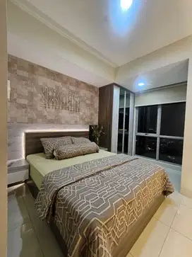 The Mansion Kemayoran Bougenville Emerald 2BR Interior Design