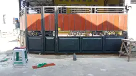 Bengkel las pembuatan pagar kanopi tralis pintu