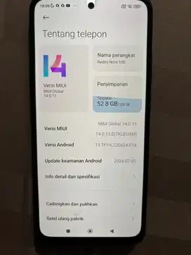 JUAL REDMI NOTE 10S