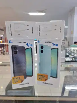 Murah banget Samsung Galaxy A06 4/128 baru cashback