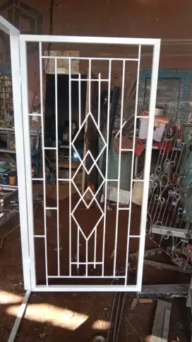 Bengkel las pembuatan pagar kanopi tralis pintu