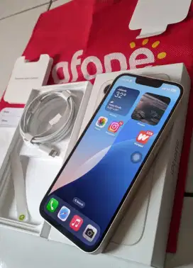 iPhone 13 128 Ex Redmi IBox.fullset Like New Garansi panjang