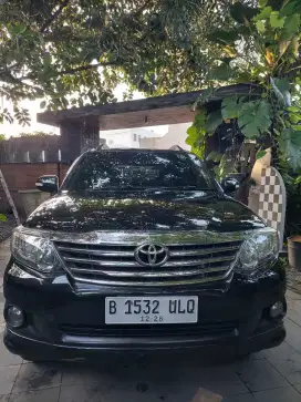 Fortuner 2013 Matic G Bensin sangat sangat bagus sekali orisinil cat