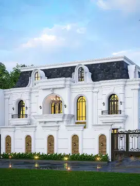 Rumah Mewah American Classic Akses Strategis Di Jati Padang