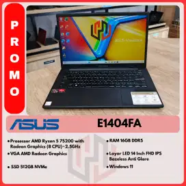 ASUS VIVOBOOK E1404FA GARANSI RESMI MASIH PUANJANG
