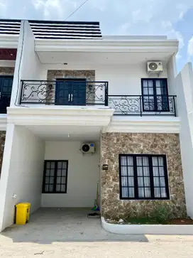 Rumah Mewah Eropa 800 Jutaan Free Biaya-Biaya dekat LRT Cibubur