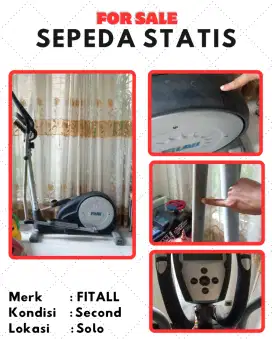 Sepeda statis atau sepeda olahraga