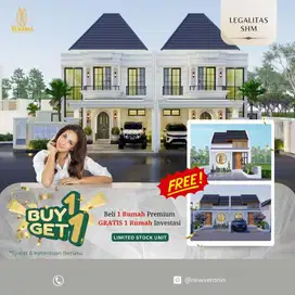 Dijual Rumah mewah Bonus 1 Rumah segera milik Sekarang