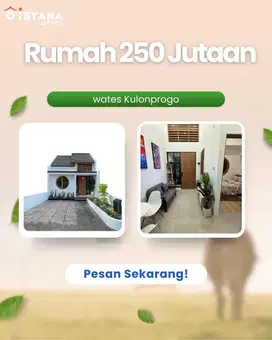 Temukan Hunian Murah di Kulon Progo Harga 200 Jutaan