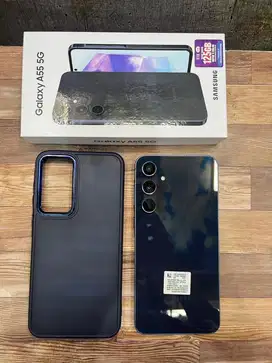 samsung a55 ram 12 256gb grsi jan 2026 mulus