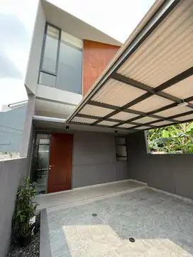 Rumah Jepang Modern berasa di Jaksel hanya 5 menit ke Tol Jatiwarna
