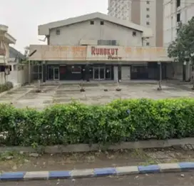 Jual gedung di rungkut bekas gedung bioskop