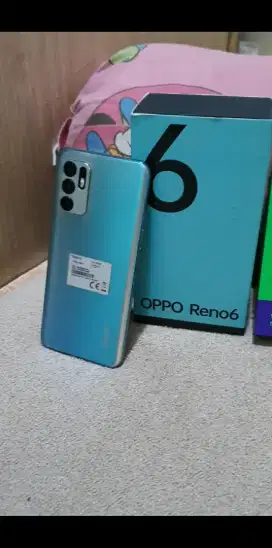 Jual oppo reno 6 ram 8/128 normal