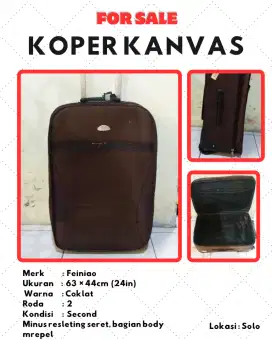 Koper kanvas second
