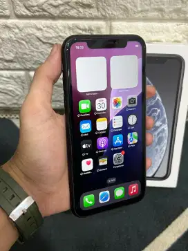 iPhone Xr 128gb iBox PA/A fullset box orian. Hb89%. Ada shadow tipis