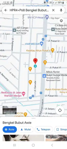 Rumah Daerah Wahidin(Jln Garuda ) 2lantai siap huni SHM JUal murah