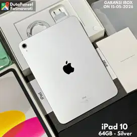 2 BULAN PAKAI IPAD 10 64GB WIFI SILVER GARANSI IBOX 2026
