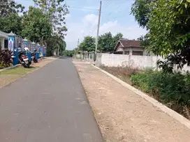 Pekarangan 640m² muka 22m jln 6m , 1,3 km jln raya/propinsi polokarto