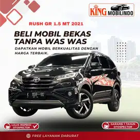 ( KING MOBILINDO ) RUSH GR 1.5 MT 2021, LOW KM 50 RB AN !!!