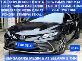Toyota Camry 2022 V Facelift Automatic AT Model 2021 Black Hitam
