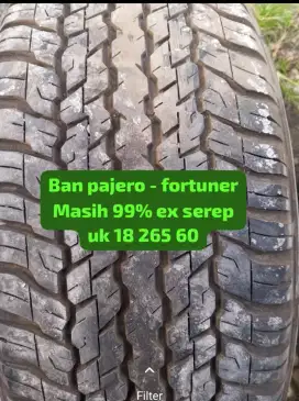 Ban pajero 99% ex serep 18 265 60