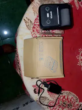 Di jual portable thermal printer + bonus paper printer