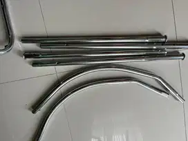 Rangka ayunan bayi + per