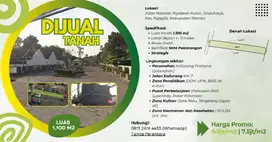 Dijual Murah Tanah di Jalan Kaliurang KM7, Sinduharjo, Ngaglik, Sleman