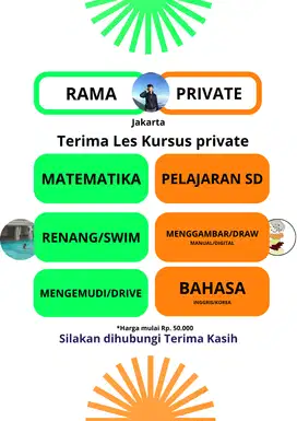 Guru Les kursus Terjangkau Hemat Intraktf Seru Rempoa Bintaro Jakarta