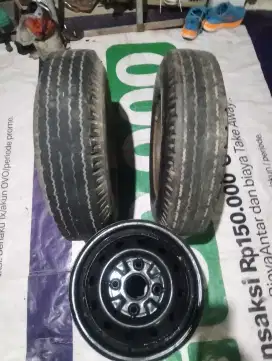 Dijual ban bekas+velg borongan