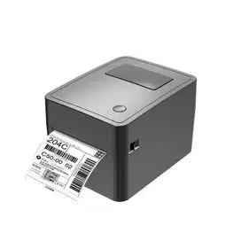 label printer bluetooth thermal AGOO LP 490BT warna hitam USB awet