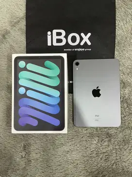 IPad Mini 6 64GB iBox Gray mulus Fullset Ori BH 91% 3Utool 100 Wifi