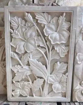 Batu Alam Paras Ukir Relief