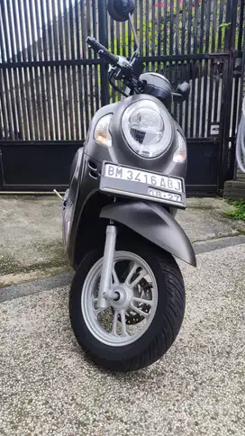 Dijual Honda Scoopy Prestige Keyless 2022 KM hanya 1.200