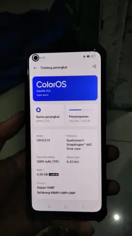 Oppo a74 Ram 6/128