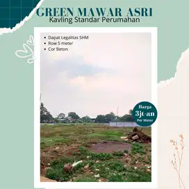 Dijual Tanah Kavling Daerah Bogor Dapat Legalitas SHM, Harga 2,5Jt/M2