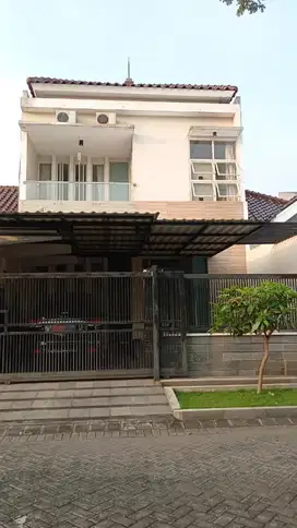 jual rumah 2 lantai siap huni purimas full furnish
