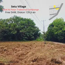 kavling Free Sertifikat Hak Milik Per Unit, Dekat Pasar Gandoang