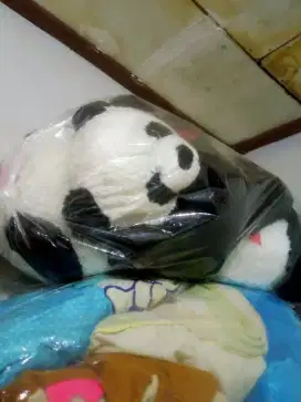 Jual boneka panda ukuran besar ada dobel sama anaknya kondisi bagus