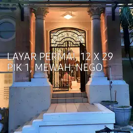 Rumah Layar Permai Uk 12x29 Semi Furnish Ada Canopy Dan Gazebo Siap Hu