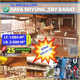 DIJUAL DISEWAKAN KOMERSIAL AREA WIYUNG