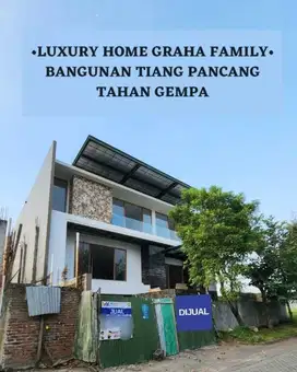 RUMAH HIGH SPEC BARU MEWAH GRAHA FAMILY DENGAN TIANG PANCANG