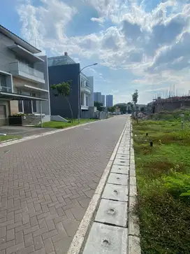Kavling Golf island Serenade lagoon  12x30, badan, view danau Selatan